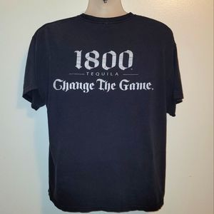 Vintage 1800 Tequila Change The Game T shirt size XL VTG T shirt